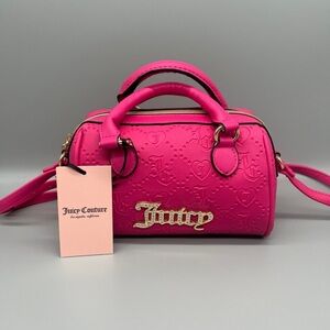 Juicy Couture Pink Embossed Women's Bag